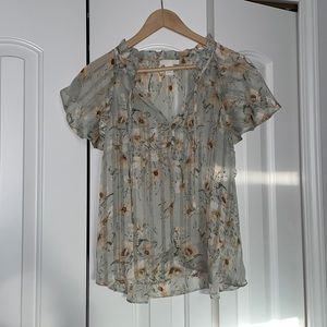 H&M floral blouse